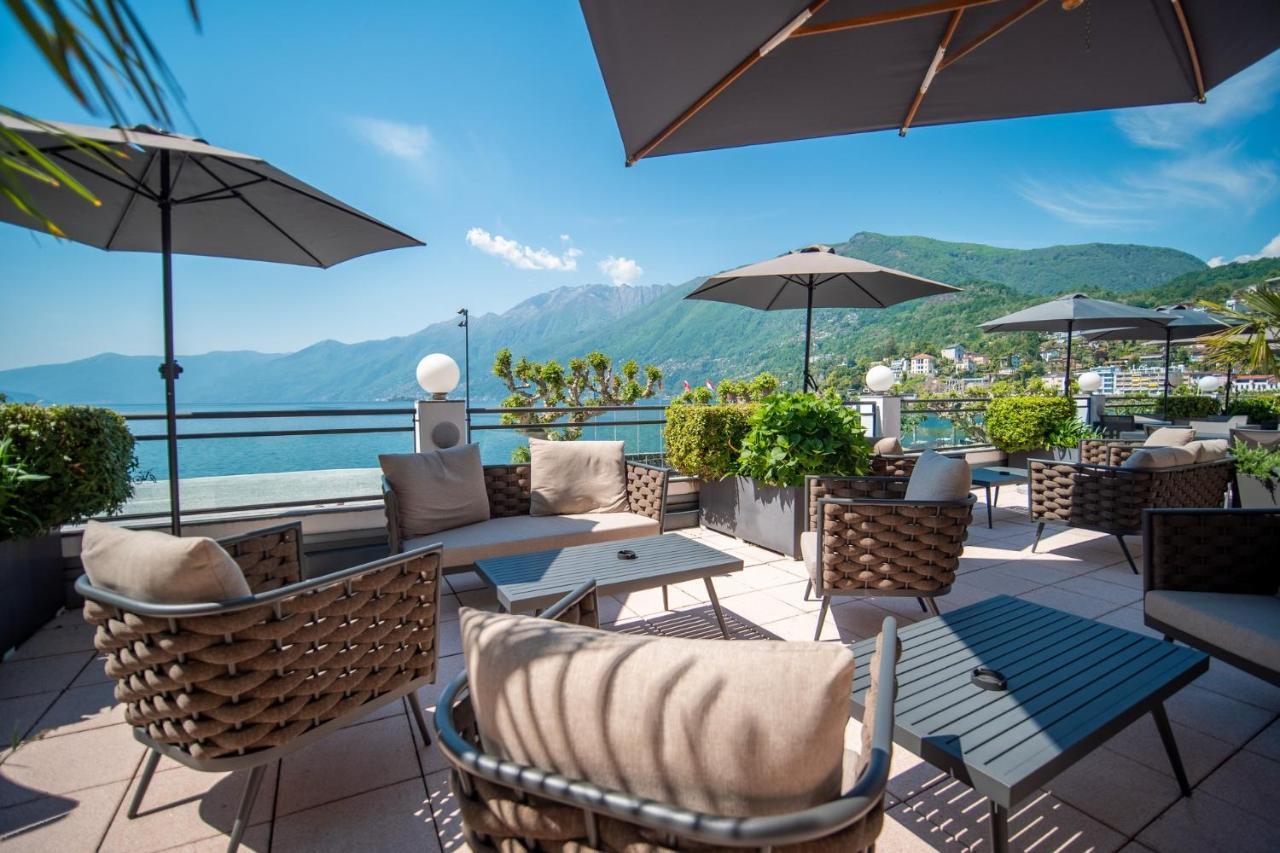 Hotel la Meridiana, Lake&SPA Ascona Bagian luar foto