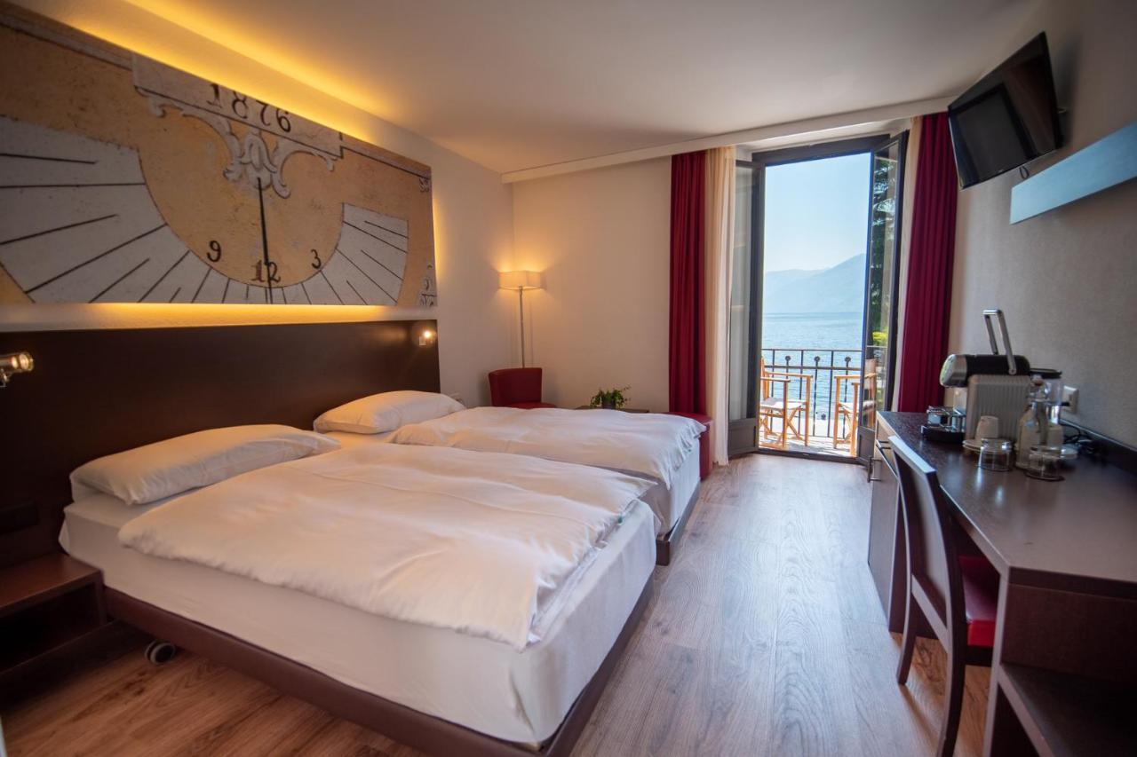 Hotel la Meridiana, Lake&SPA Ascona Bagian luar foto