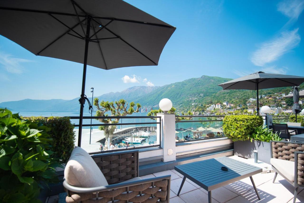 Hotel la Meridiana, Lake&SPA Ascona Bagian luar foto