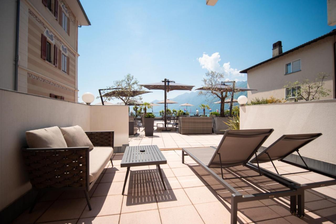 Hotel la Meridiana, Lake&SPA Ascona Bagian luar foto