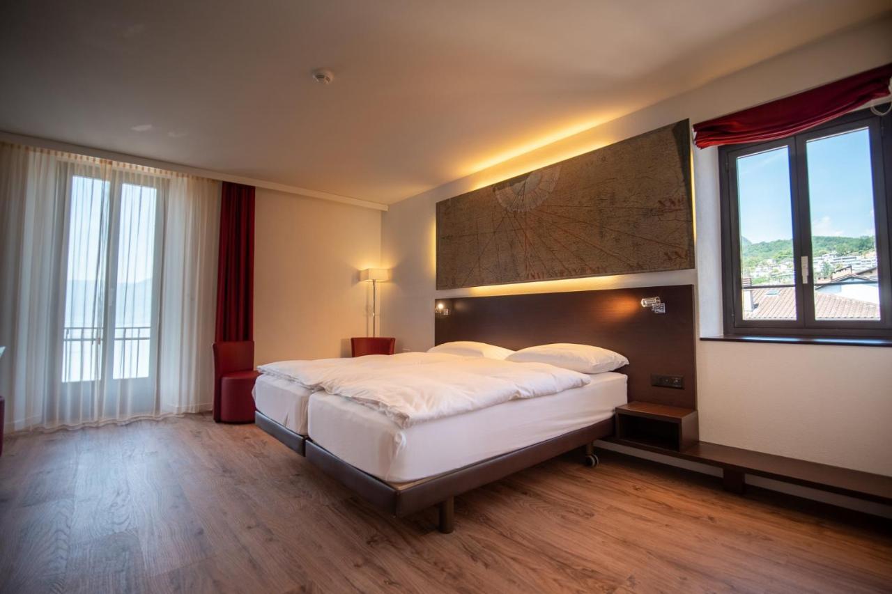 Hotel la Meridiana, Lake&SPA Ascona Bagian luar foto