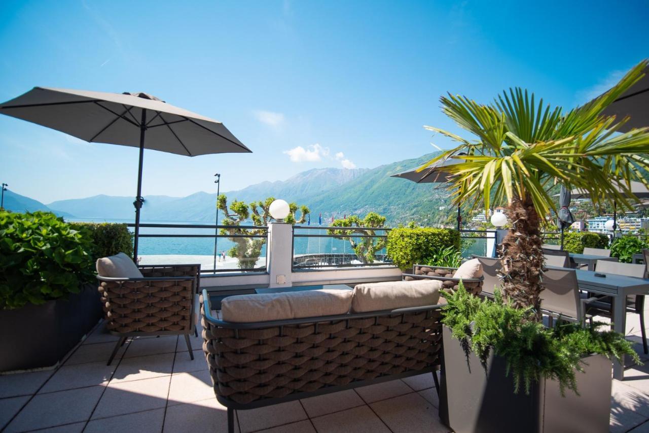 Hotel la Meridiana, Lake&SPA Ascona Bagian luar foto