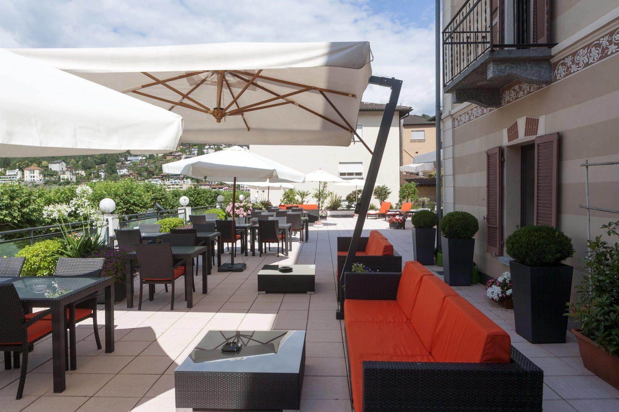 Hotel la Meridiana, Lake&SPA Ascona Bagian luar foto