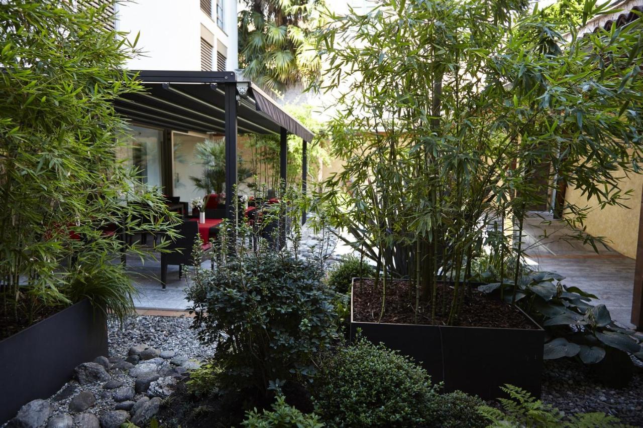 Hotel la Meridiana, Lake&SPA Ascona Bagian luar foto